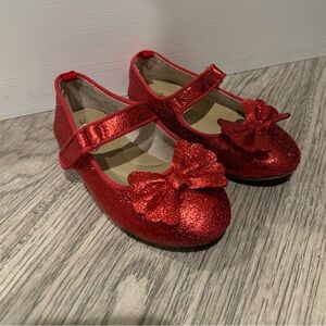 Red Spakle Glitter shoes Cat & Jack